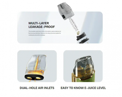 Купить VooPoo Vmate E 1200mAh KIT (white inlaid gold) VooPoo Vmate E 1200mAh KIT (white inlaid gold)